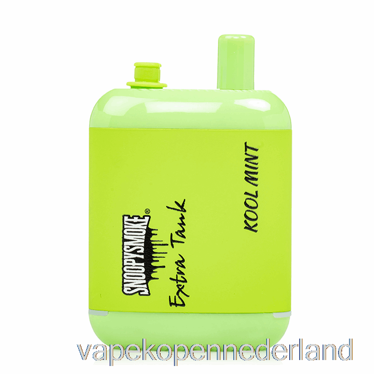 Vape Nederland Snoopy Smoke Extra Tank 2 15000 Wegwerpkool Mint